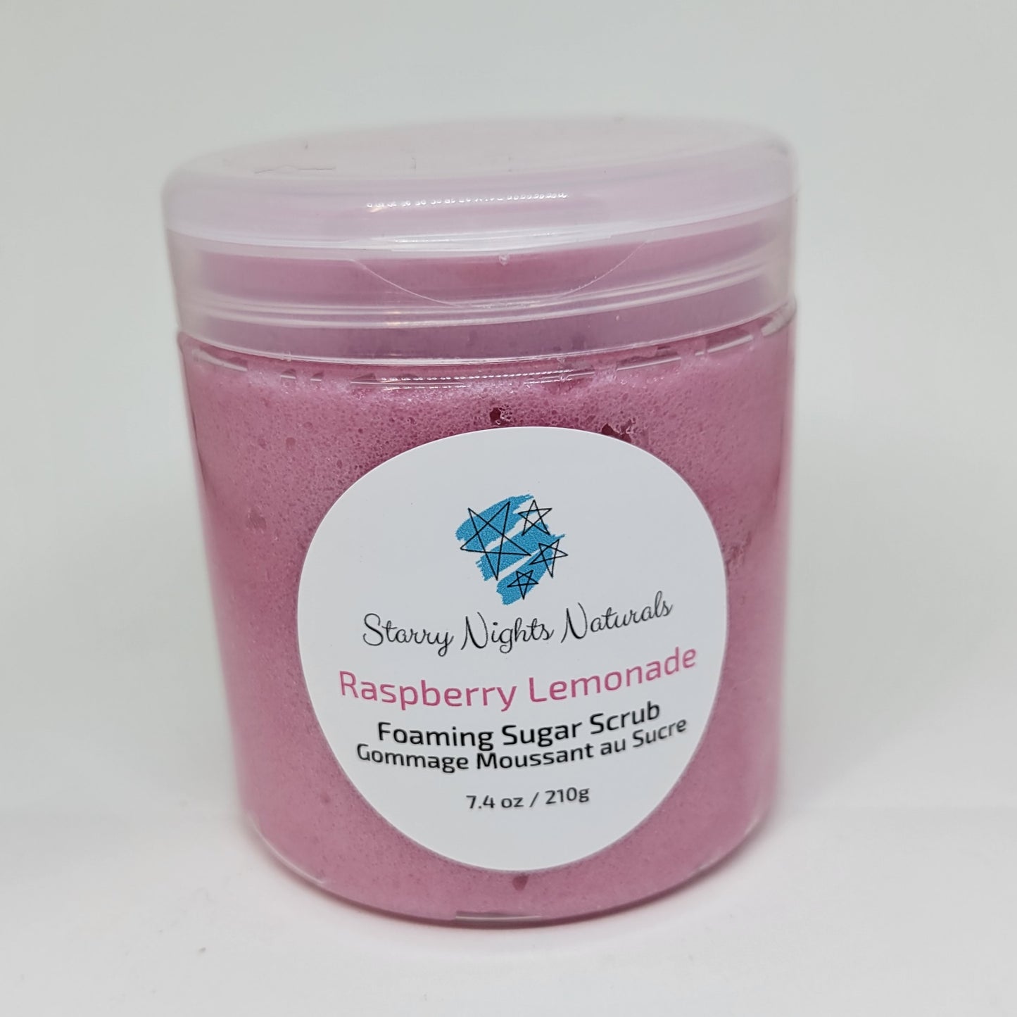 Raspberry Lemonade Foaming Sugar Scrub