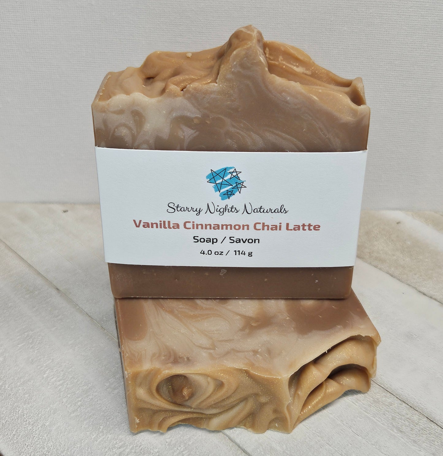 Vanilla Cinnamon Chai Latte Artisan Soap