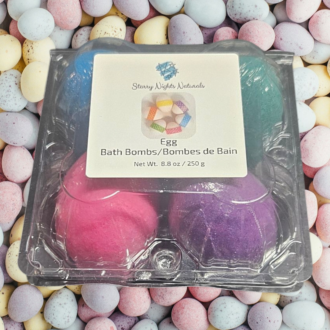 Easter Eggie Carton Bath Bombs