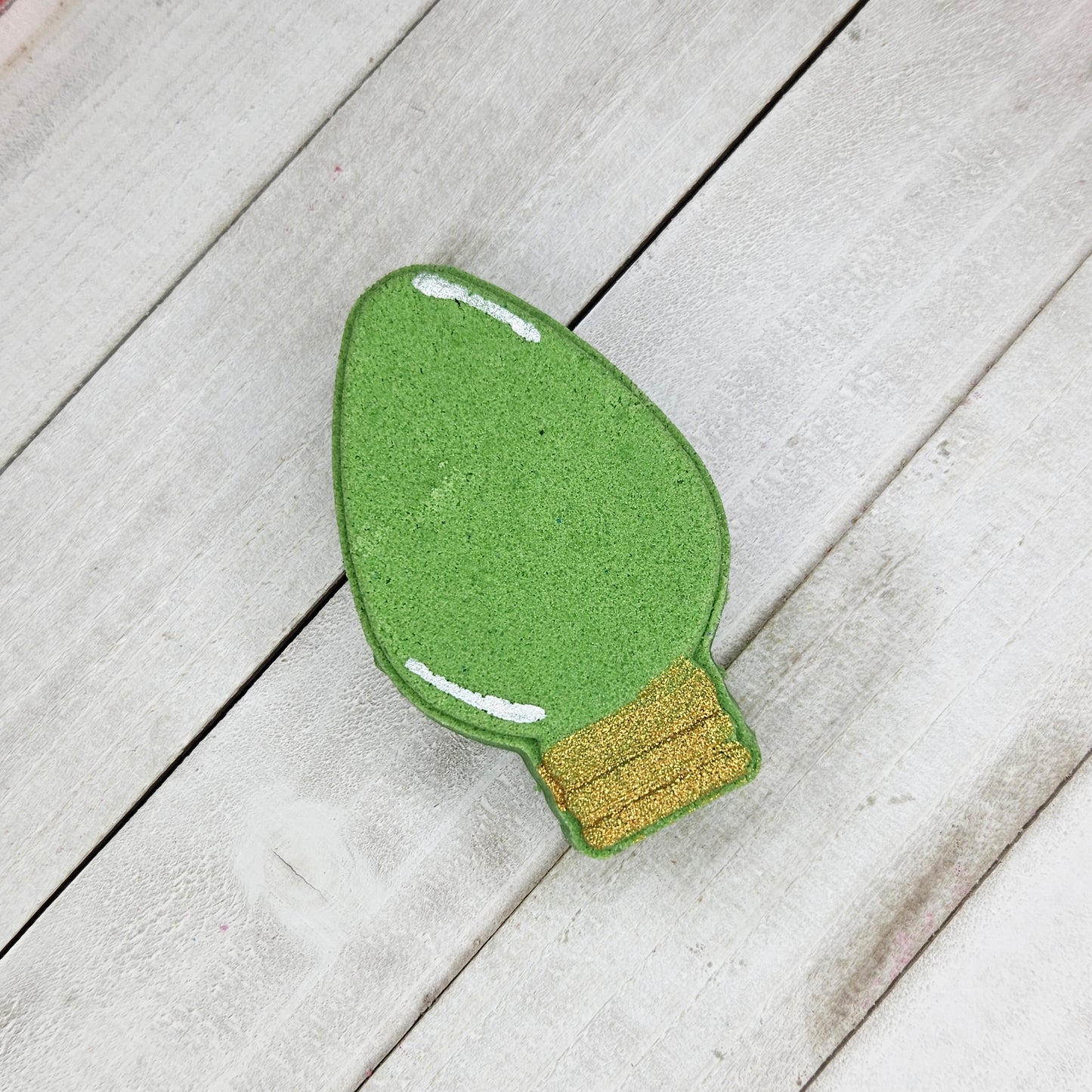 Christmas Light Bulb Bath Bomb