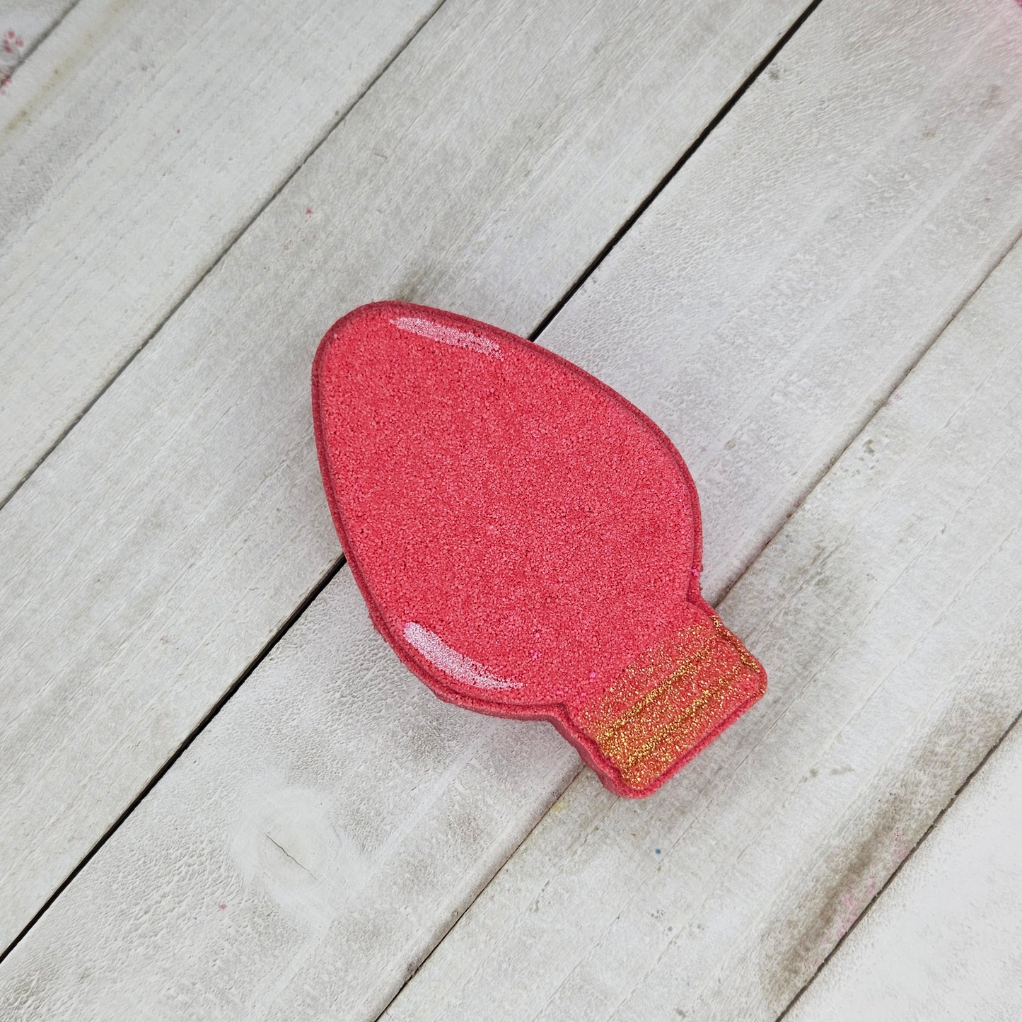 Christmas Light Bulb Bath Bomb