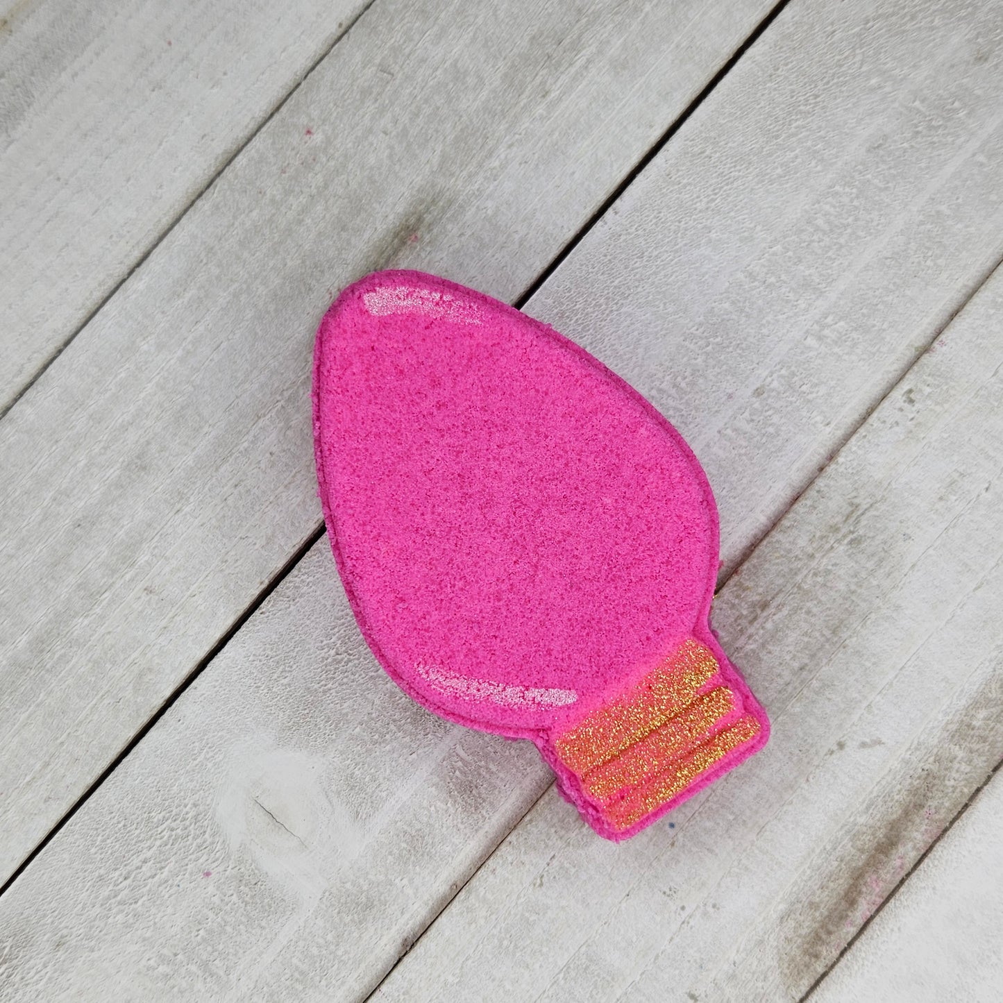 Christmas Light Bulb Bath Bomb