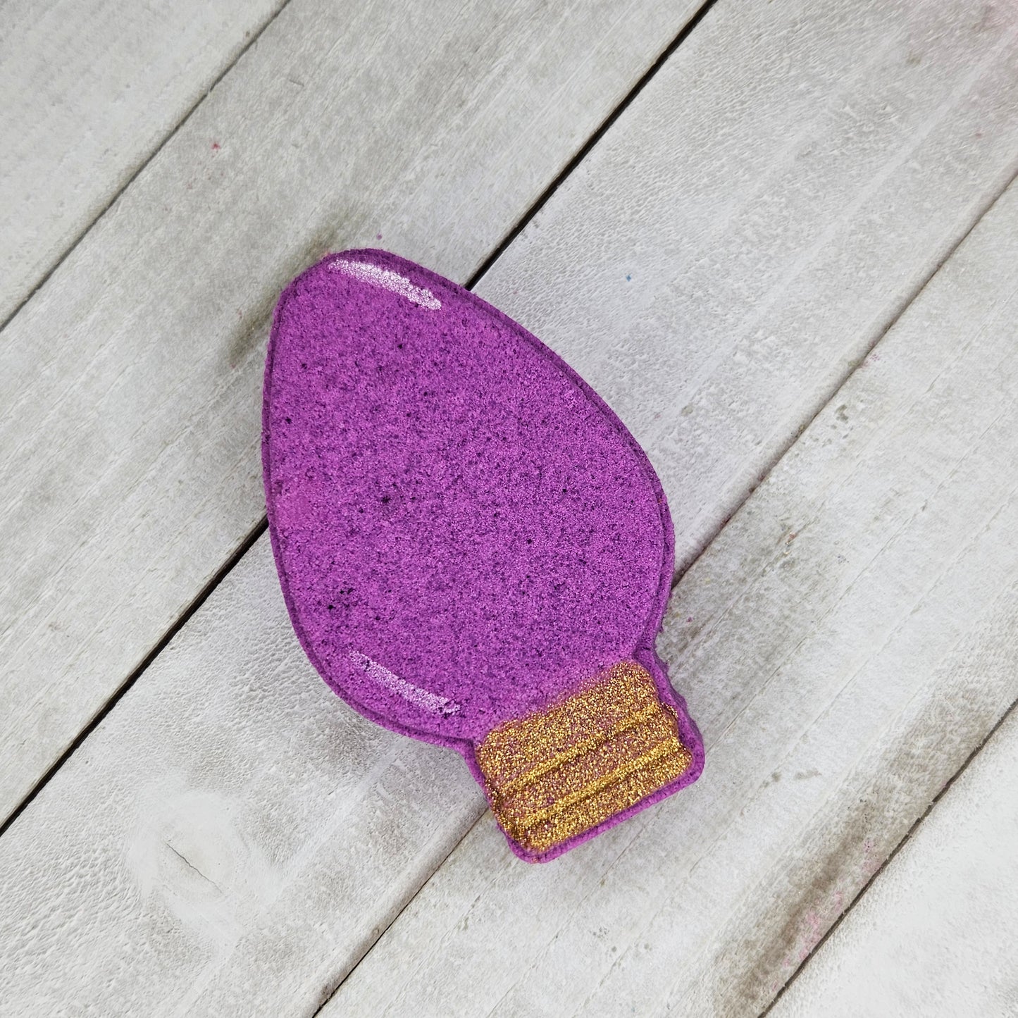 Christmas Light Bulb Bath Bomb