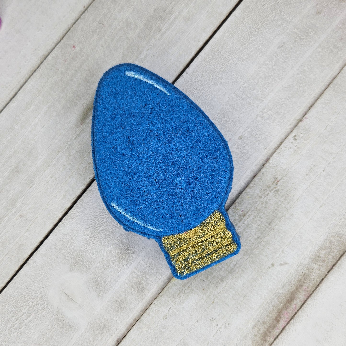 Christmas Light Bulb Bath Bomb