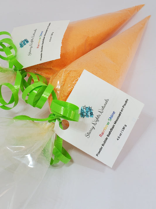 Carrot Powder Bubble Bath