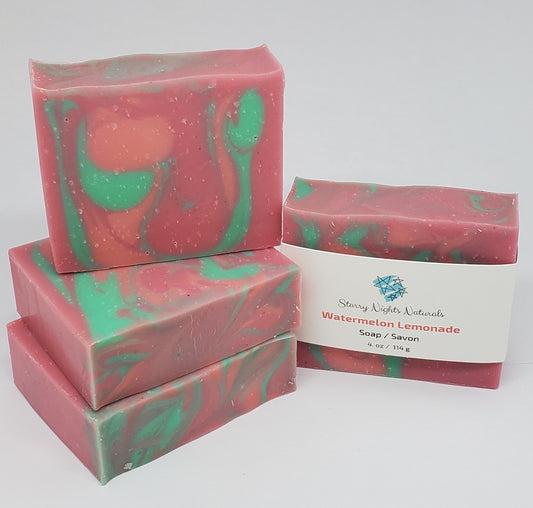 Watermelon Lemonade Artisan Soap