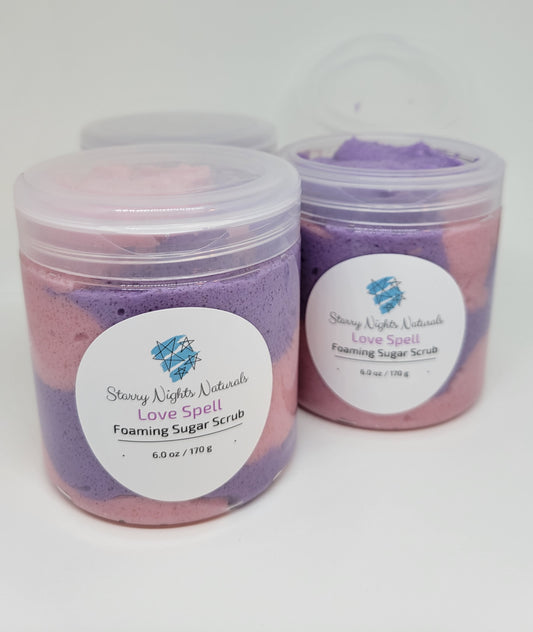 Love Spell Foaming Sugar Scrub